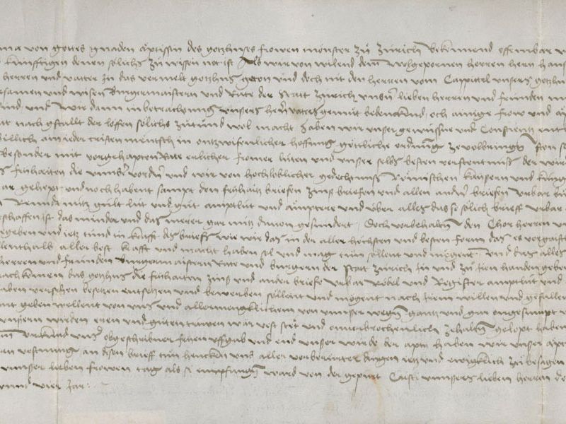 Zürich im Buch: «Katharina von Zimmern Flüchtlingskind, Äbtissin, Bürgerin von Zürich»