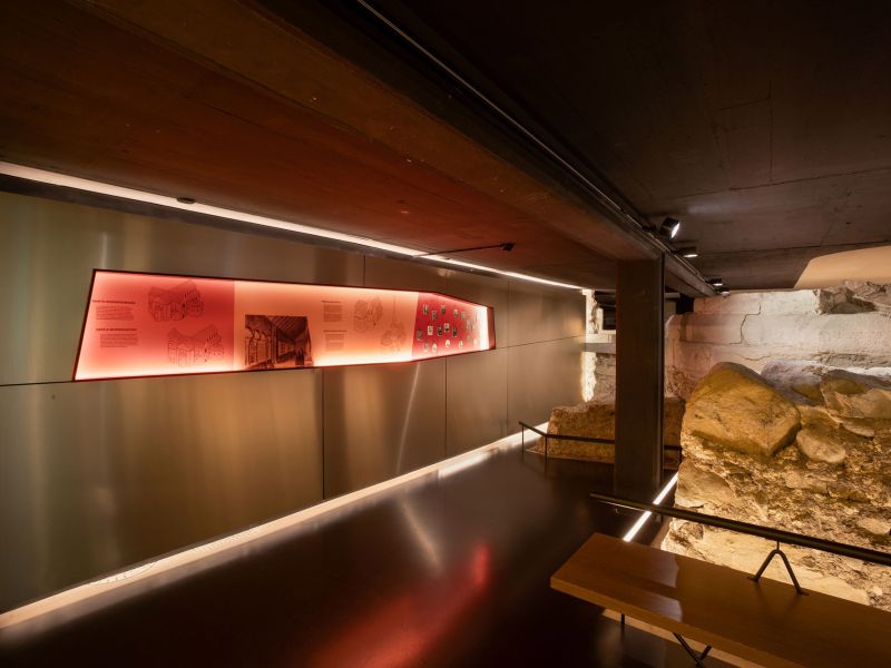 Über 1100 Jahre Stadtgeschichte in der Fraumünster-Krypta